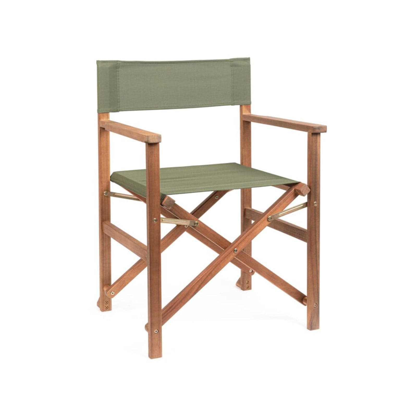 Sedia regista "Noemi" in legno di acacia, finitura ad olio, pieghevole per esterno in Sedie per tavolo da giardino Decor Space - Altamura, commercioVirtuoso.it