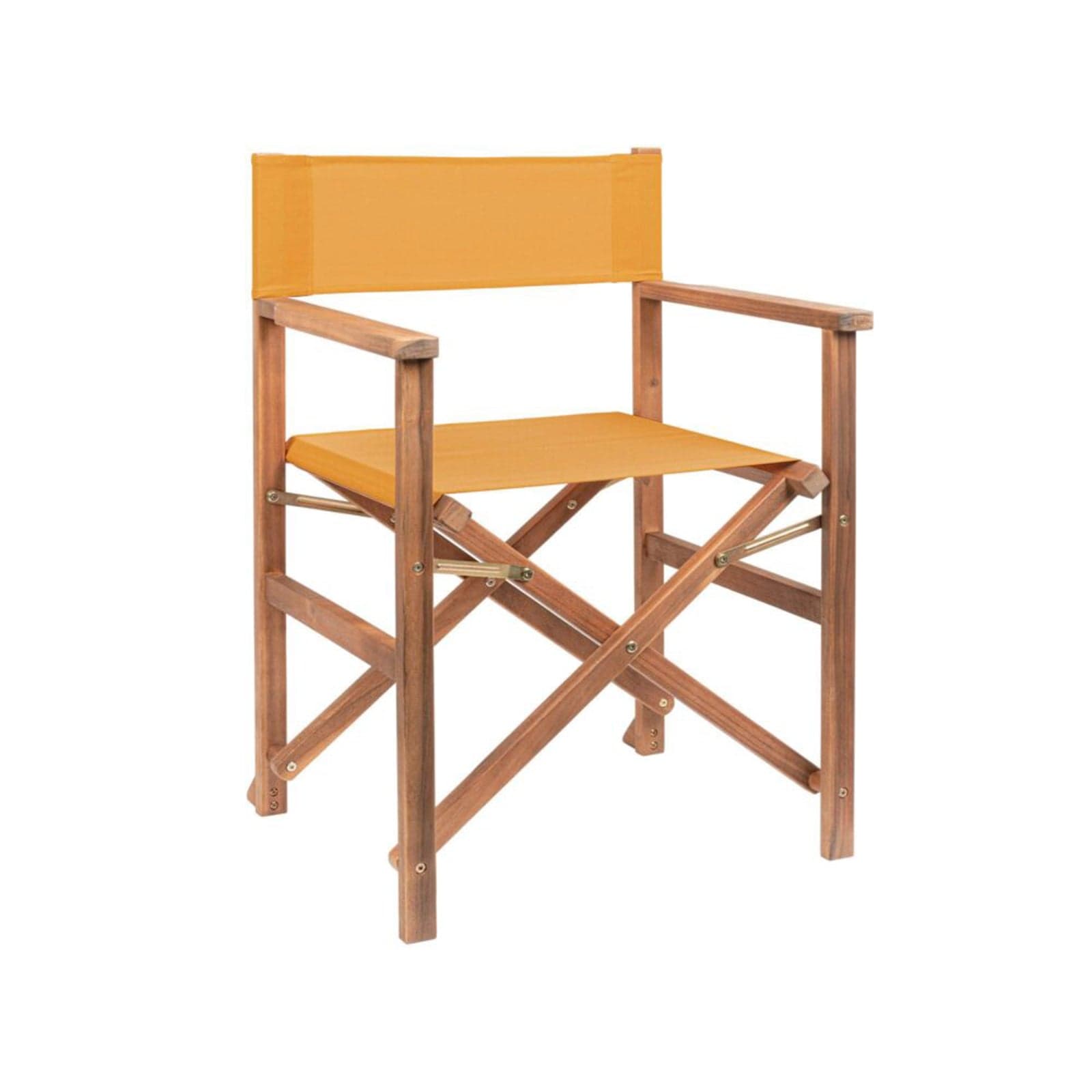 Sedia regista "Noemi" in legno di acacia, finitura ad olio, pieghevole per esterno in Sedie per tavolo da giardino Decor Space - Altamura, commercioVirtuoso.it