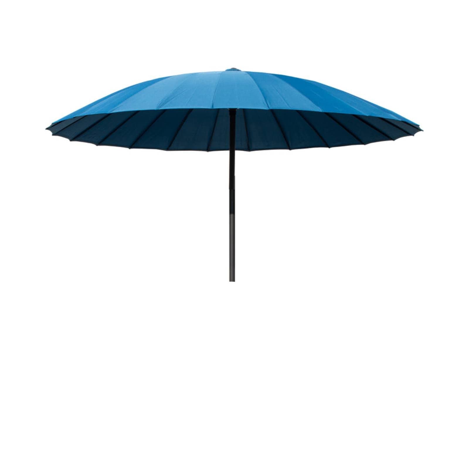Ombrellone "Shanghai" colore blu per esterno Ø 240 cm in Ombrelloni Decor Space - Altamura, commercioVirtuoso.it