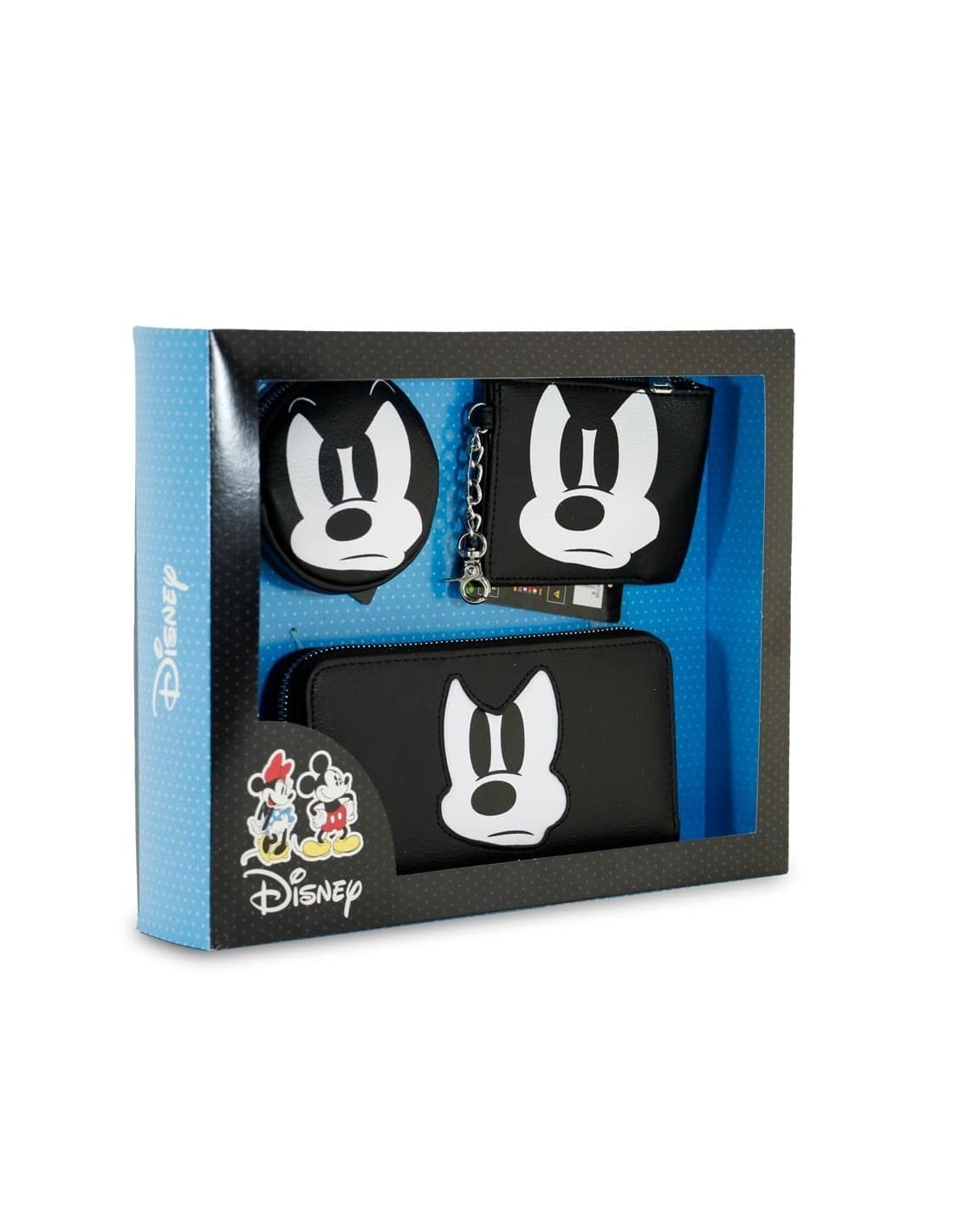TOPOLINO SET CONFEZIONE REGALO CON PORTAFOGLIO CON BORSELLINI TOPOLINO ARRABBIATO - 3