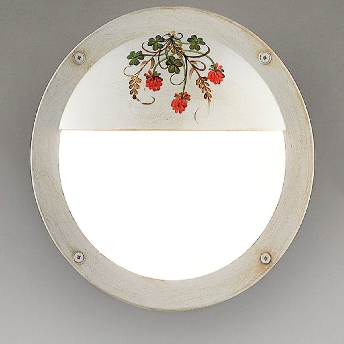 Applique classico Ferroluce BRINDISI A501 AP E27 LED alluminio lampada parete - 13