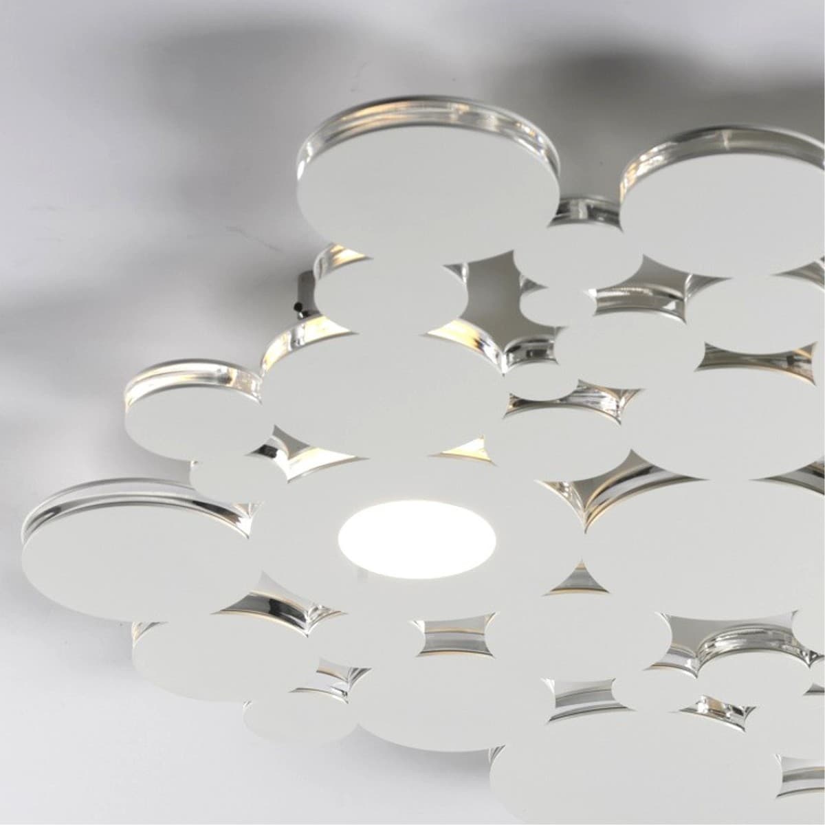 Plafoniera moderna Cattaneo illuminazione BOLLE 755 60 PA LED dimmerabile - 11