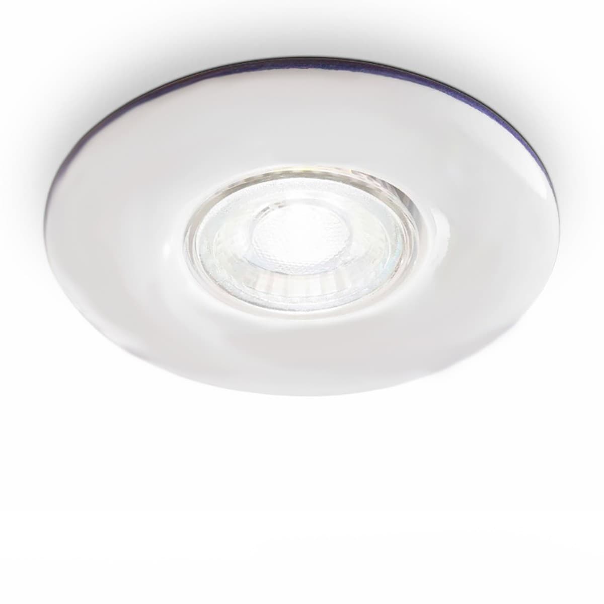 Faretto incasso LED classico Ferroluce PESCARA C481 GU10 ceramica spot - 15