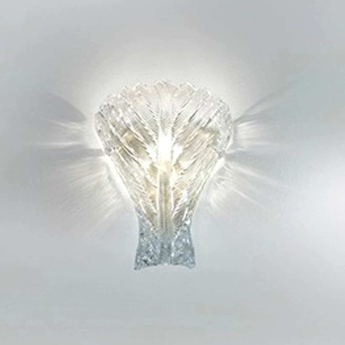 Applique classico Sylcom LOREDAN 1401 E27 LED vetro murano lampada parete - 8