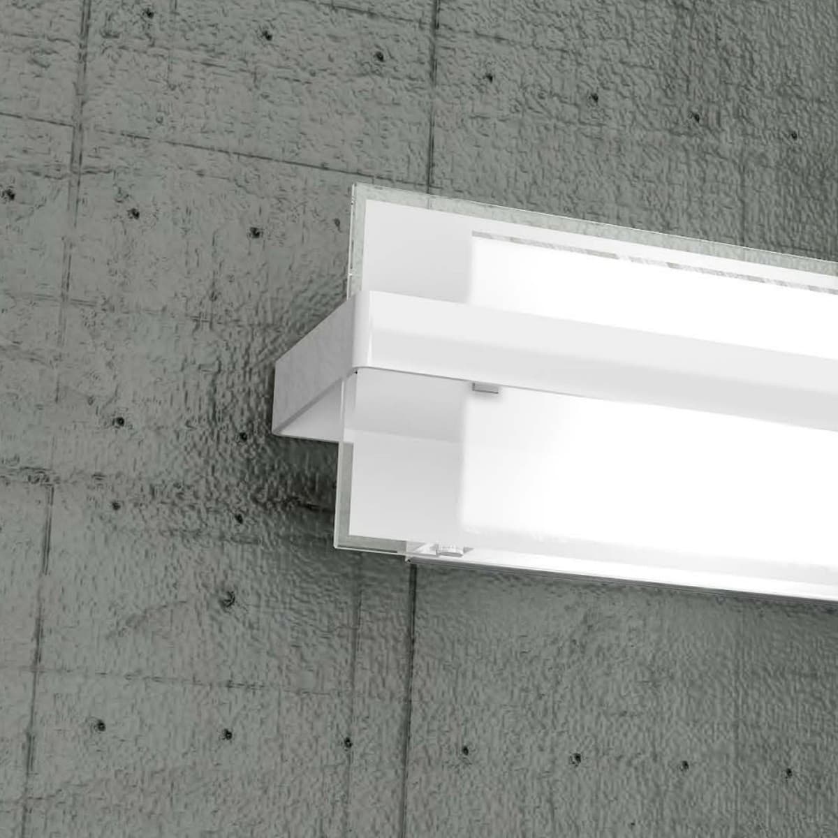 Applique moderno Top Light CROSS 1106 AP E27 LED vetro metallo lampada parete - 11