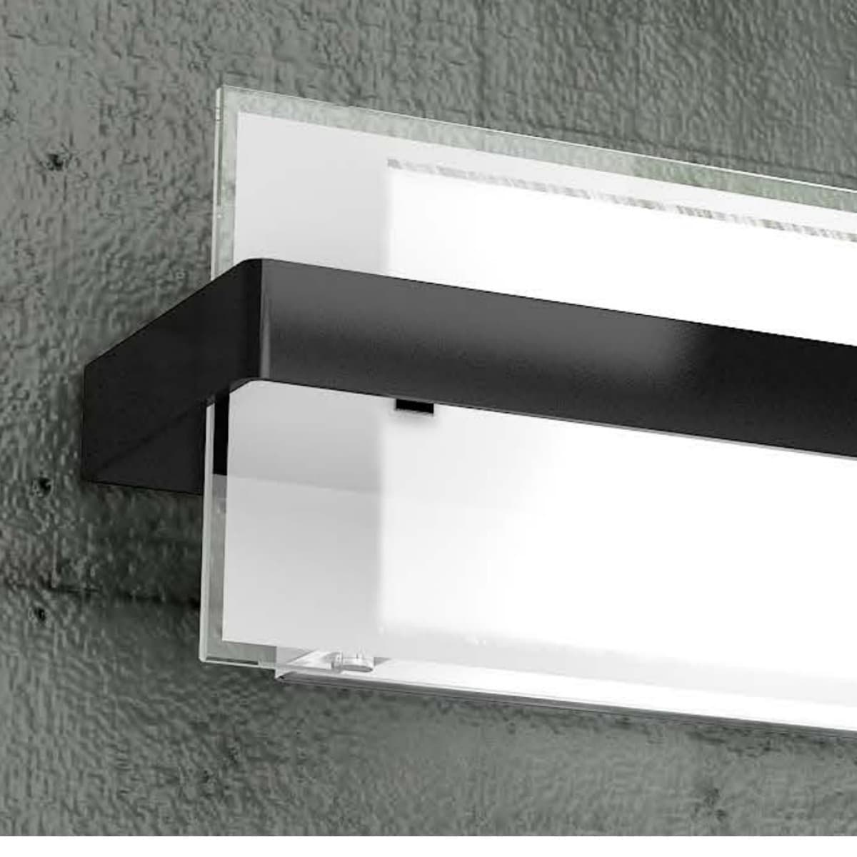 Applique moderno Top Light CROSS 1106 AP E27 LED vetro metallo lampada parete - 10