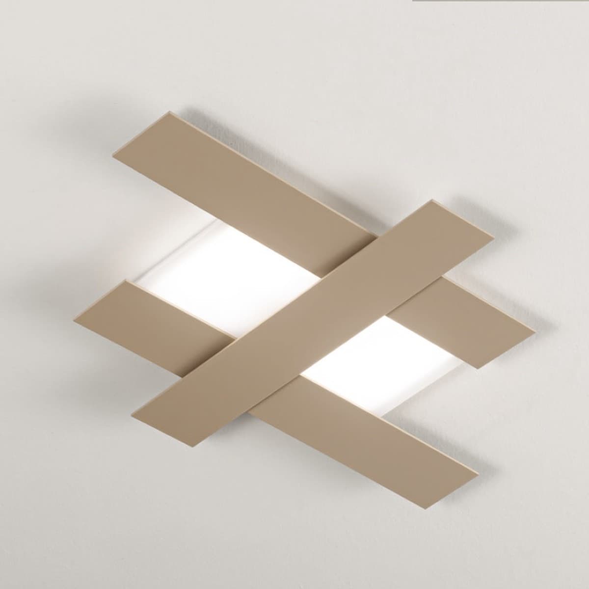 Plafoniera moderna Gea Luce DOHA PP LED 30W 220V alluminio metacrilato lampada soffitto - 13