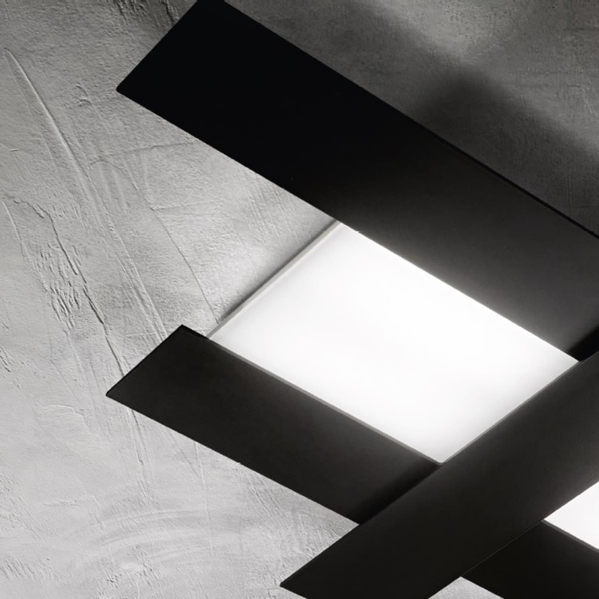 Plafoniera moderna Gea Luce DOHA PP LED 30W 220V alluminio metacrilato lampada soffitto - 12