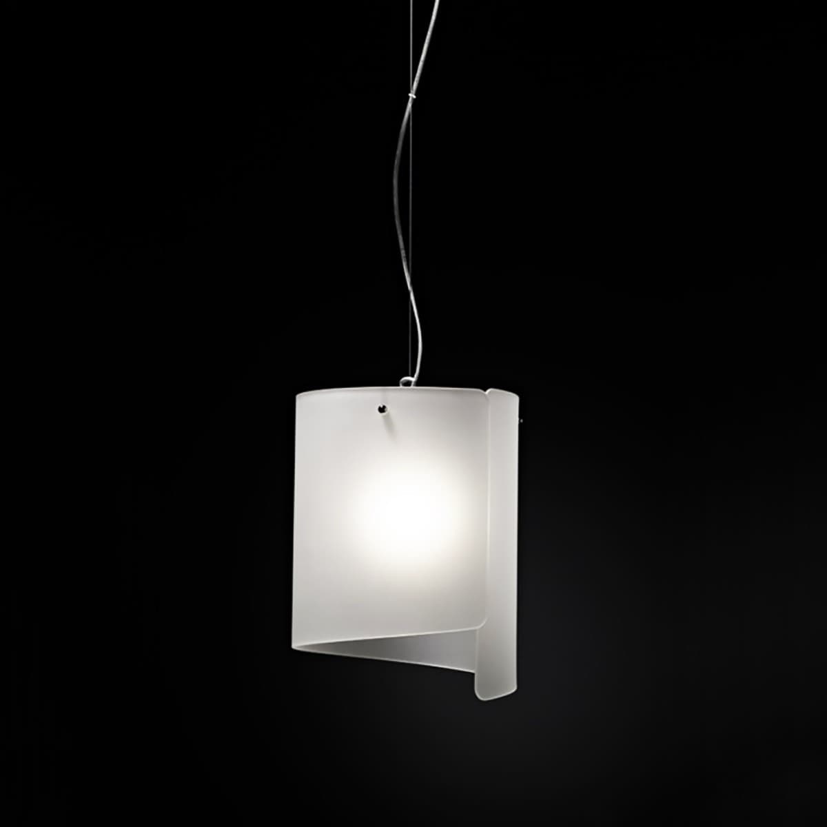 Lampadario moderno Selene illuminazione PAPIRO 0385 053 11L E27 LED vetro sospensione - 6