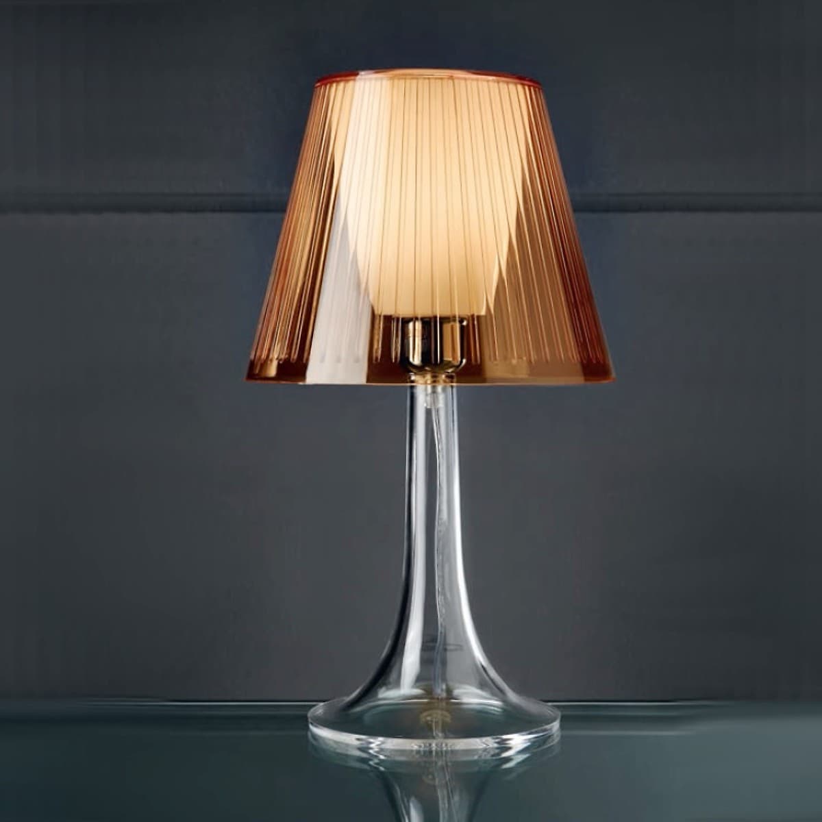 Abat-jour Illuminando JOLLY G E27 LED lampada tavolo moderna elegante colorata acrilico interno - 7