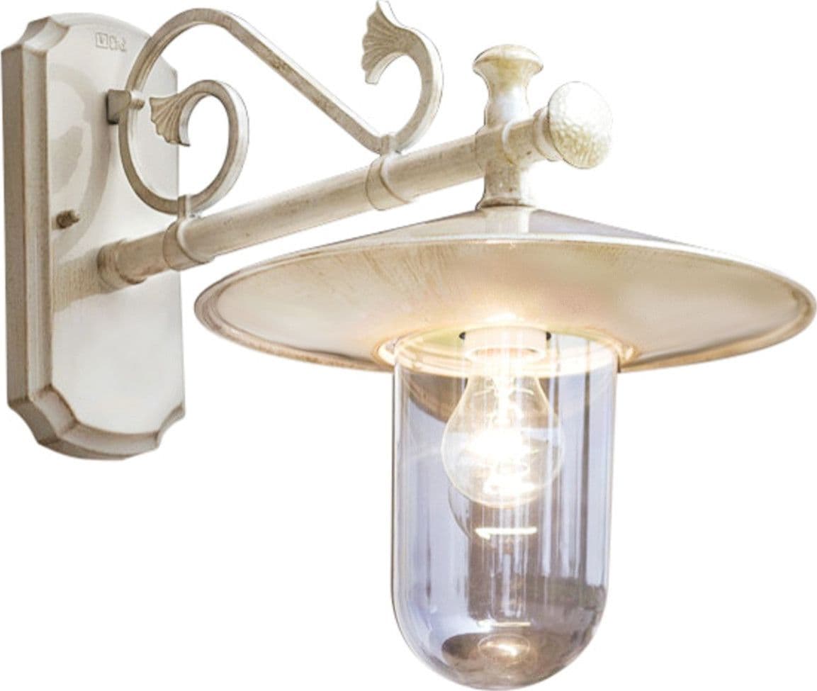 Applique Classico Ferroluce GENOVA A400 AP E27 LED alluminio lampada parete - 13