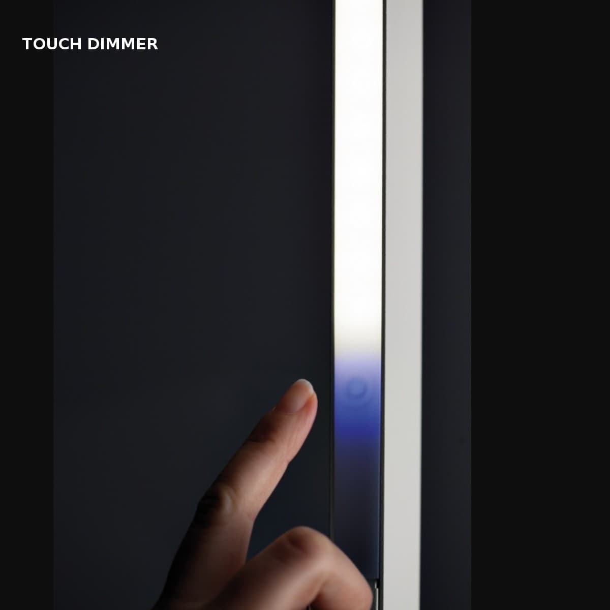 Piantana moderna fratelli Braga ELLE 2089 T LED touch dimmer metallo - 9