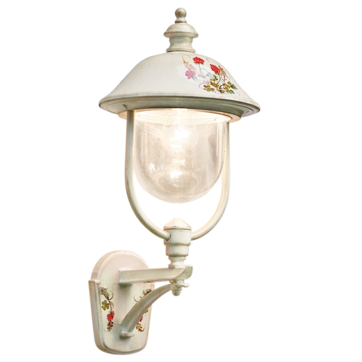 Applique classico Ferroluce BARI A301 AP E27 LED alluminio lampada parete - 11