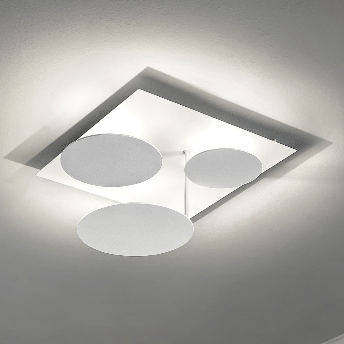 Plafoniera moderna Fratelli Braga ROTARY 2116 PL50 LED orientabile metallo lampada soffitto - 14
