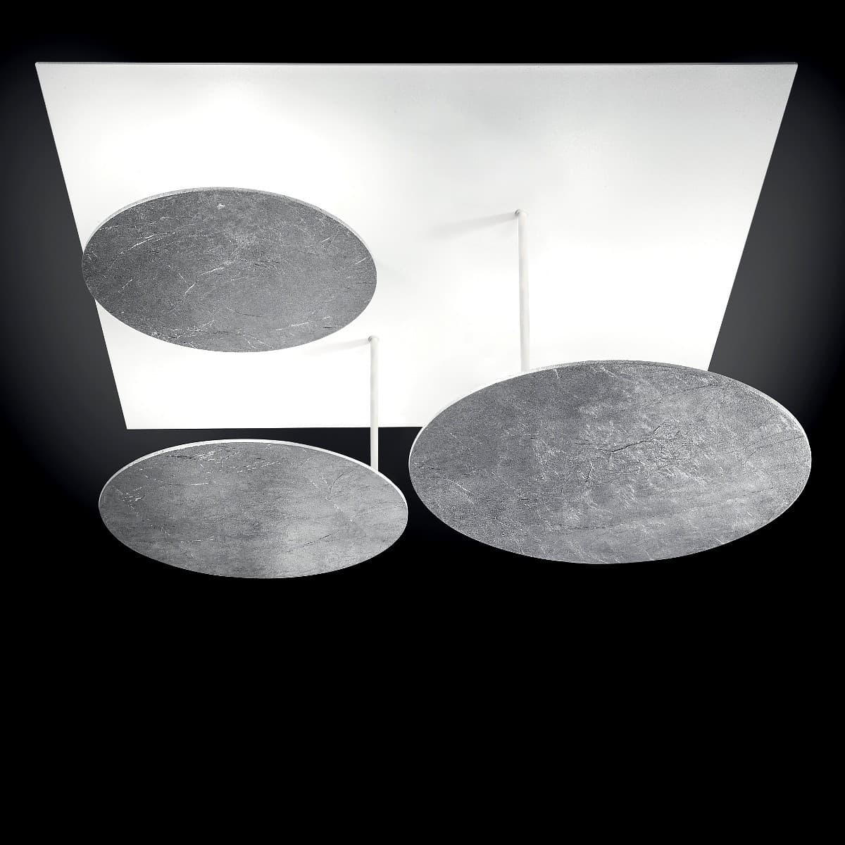 Plafoniera moderna Fratelli Braga ROTARY 2116 PL50 LED orientabile metallo lampada soffitto - 12