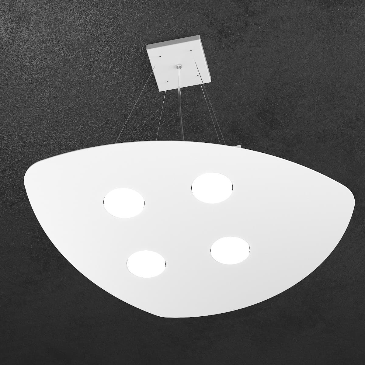 Lampadario moderno Top Light SHAPE 1143 S4+2 GX53 LED metallo sospensione - 10