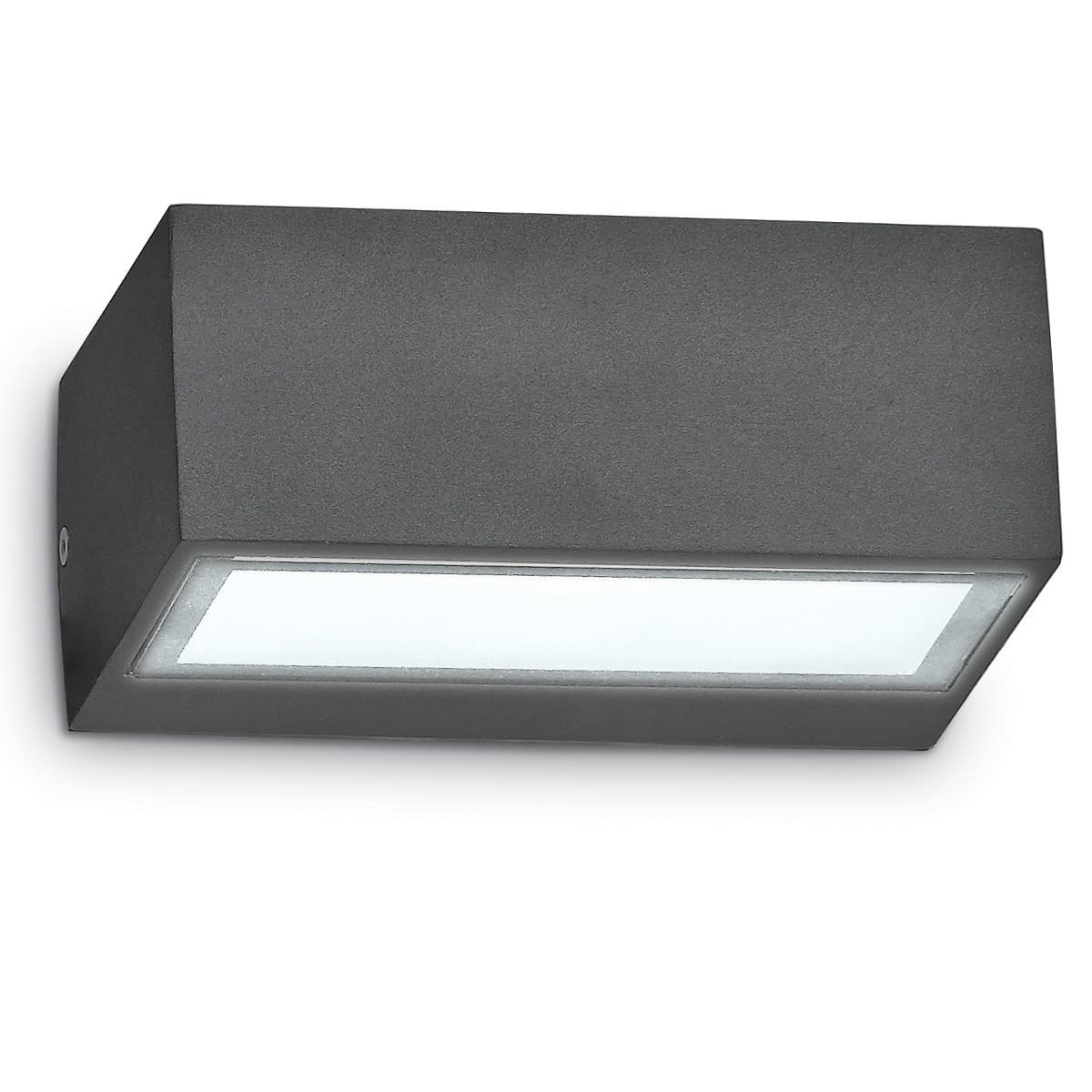 Applique esterno Ideal Lux TWIN AP1 115368 115351 115375 G9 LED IP44 alluminio lampada parete biemissione - 11