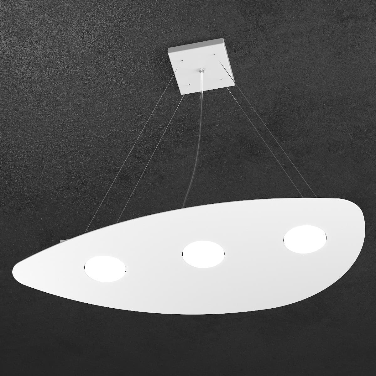 Lampadario moderno Top Light SHAPE 1143 S3+2 GX53 LED metallo sospensione - 9