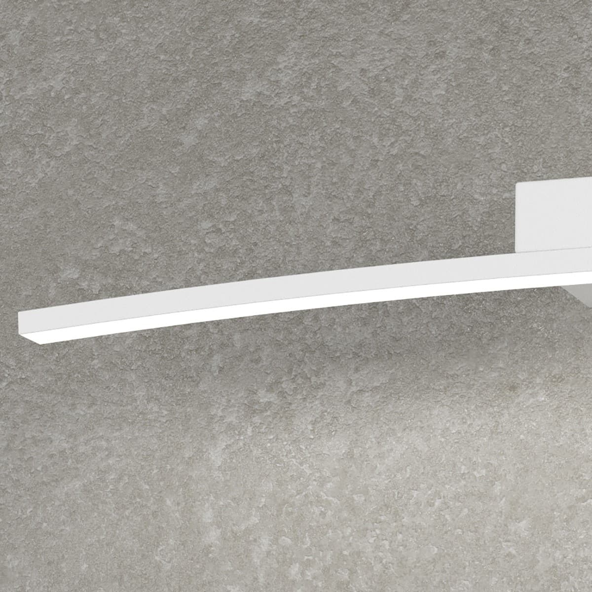 Applique moderno Top Light CURVED 1152 AP BI LED metallo lampada parete - 7