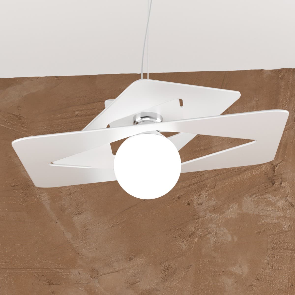 Lampadario moderno Top Light WACKY 1159 S45 E27 LED metallo sospensione - 12