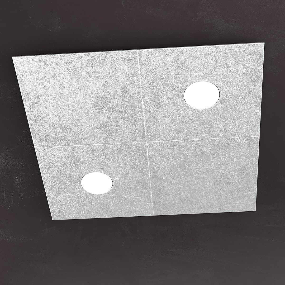 Plafoniera moderna Top Light ECCENTRIC 1156 2L2D GX53 LED metallo lampada parete soffitto - 31