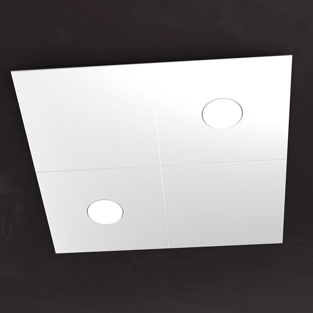 Plafoniera moderna Top Light ECCENTRIC 1156 2L2D GX53 LED metallo lampada parete soffitto - 32