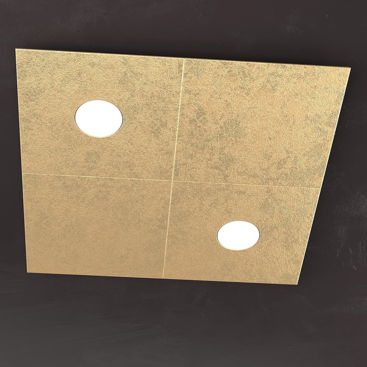 Plafoniera moderna Top Light ECCENTRIC 1156 2L2D GX53 LED metallo lampada parete soffitto - 33