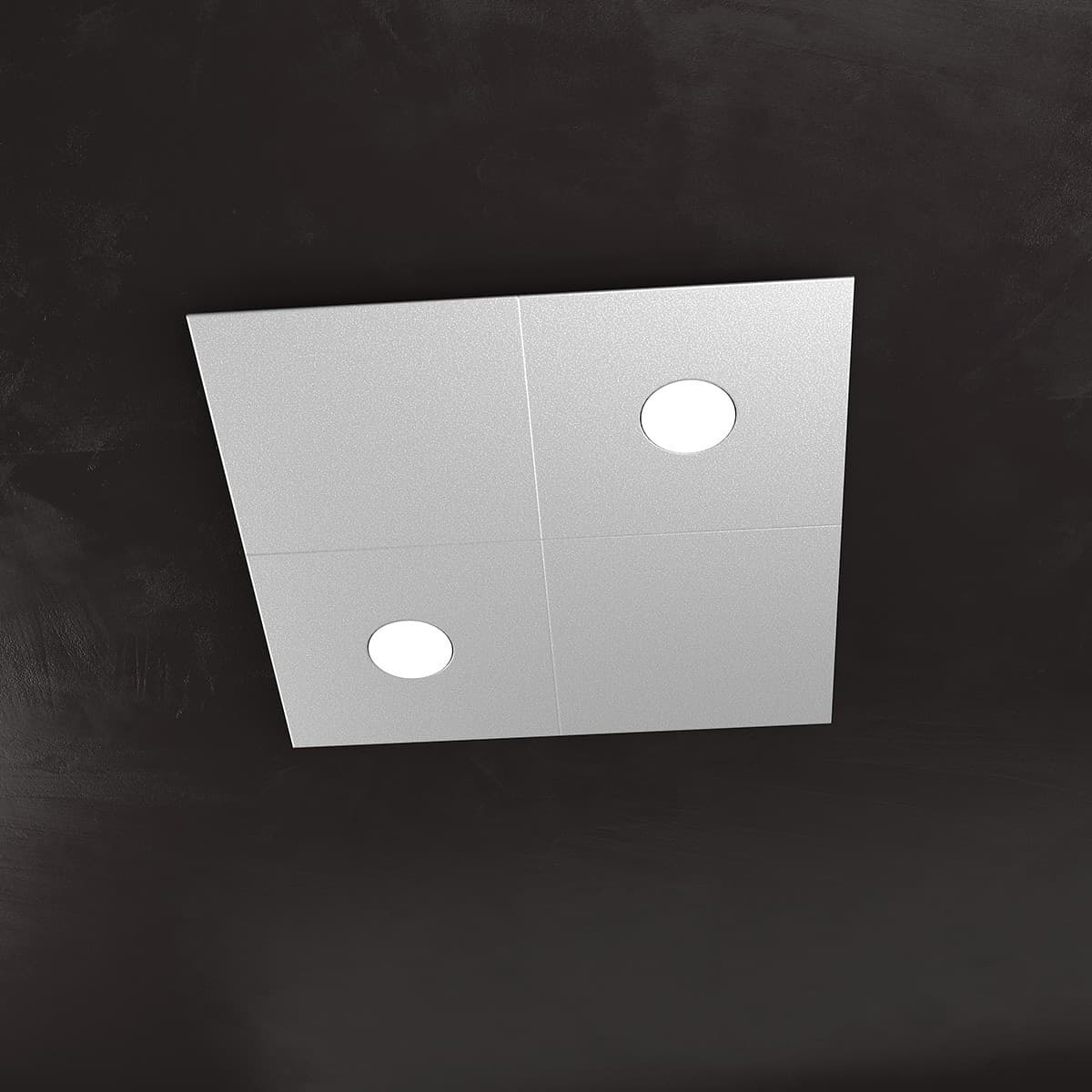 Plafoniera moderna Top Light ECCENTRIC 1156 2L2D GX53 LED metallo lampada parete soffitto - 36