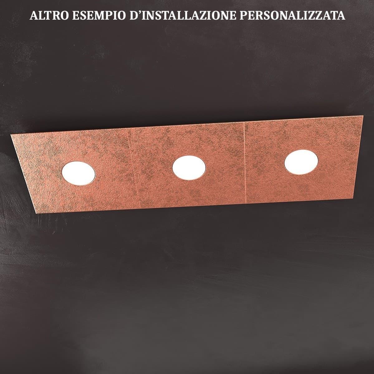 Plafoniera moderna Top Light ECCENTRIC 1156 3L GX53 LED metallo lampada parete soffitto - 23