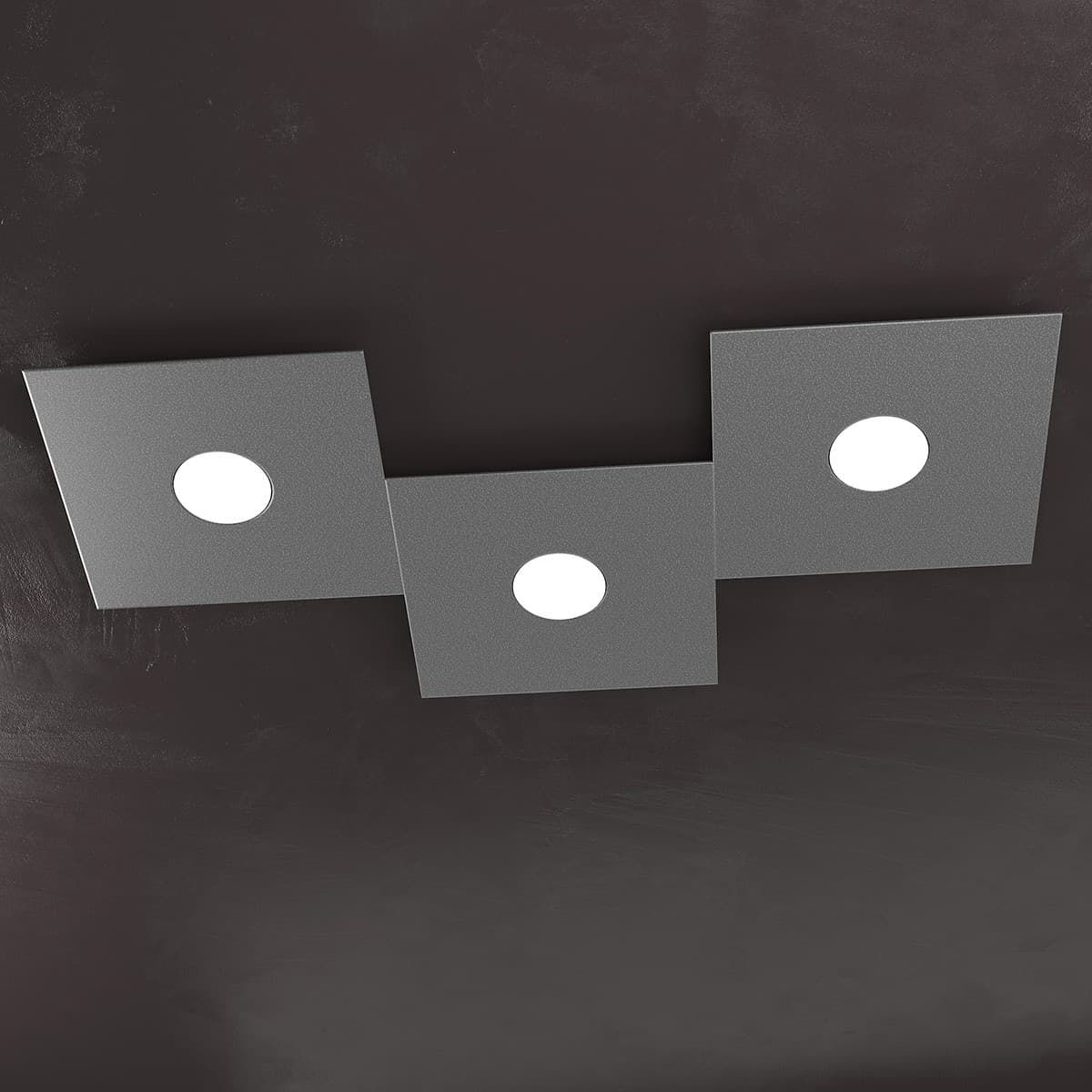 Plafoniera moderna Top Light ECCENTRIC 1156 3L GX53 LED metallo lampada parete soffitto - 25