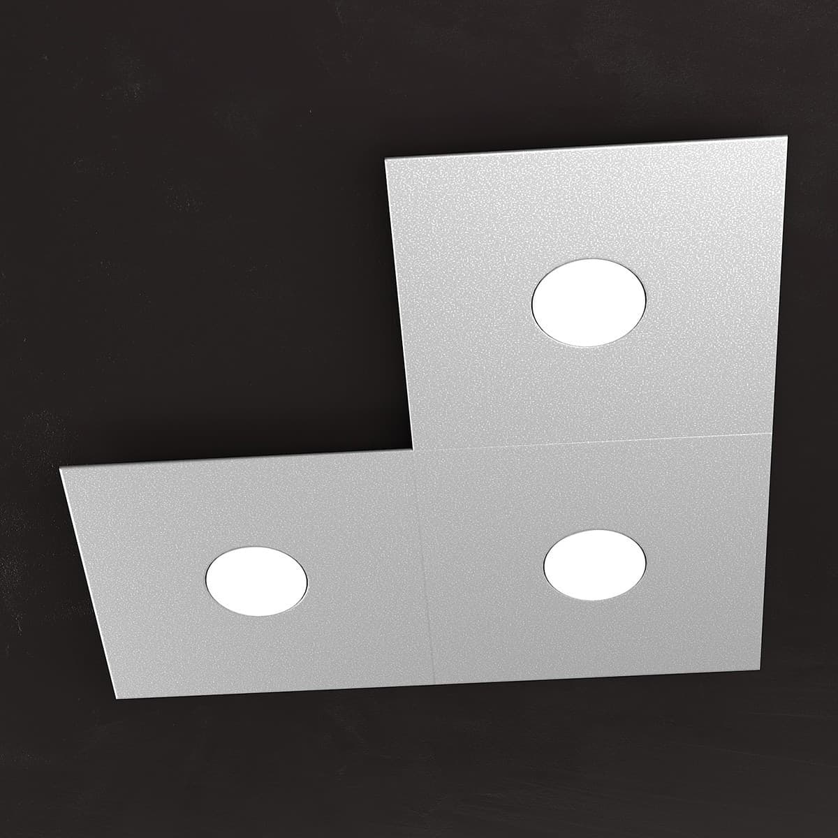 Plafoniera moderna Top Light ECCENTRIC 1156 3L GX53 LED metallo lampada parete soffitto - 30