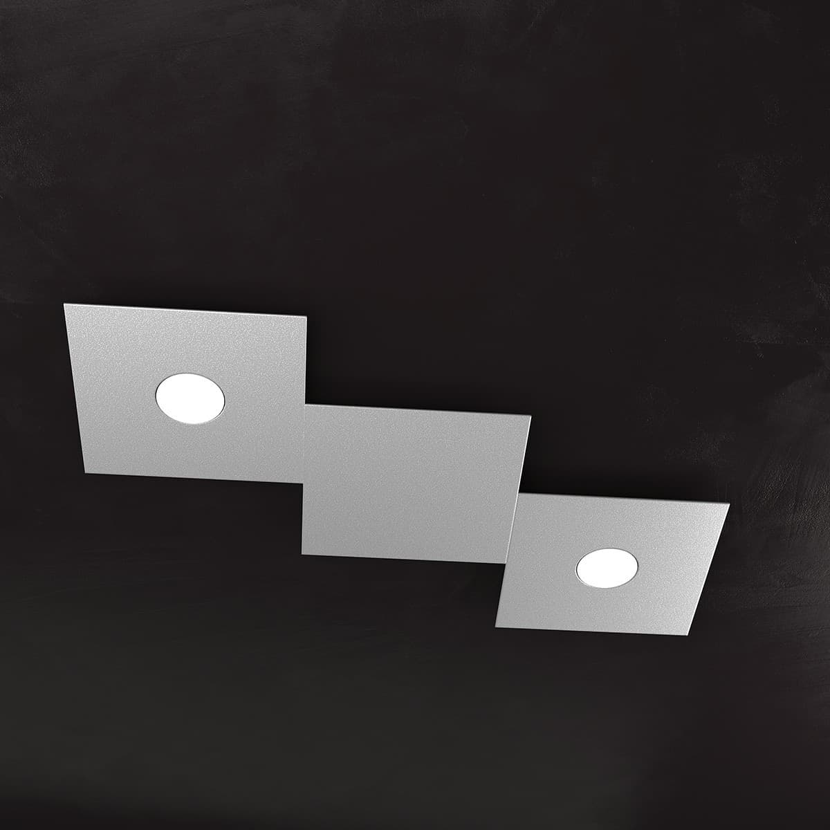 Plafoniera moderna Top Light ECCENTRIC 1156 2L1D GX53 LED metallo lampada parete soffitto - 23