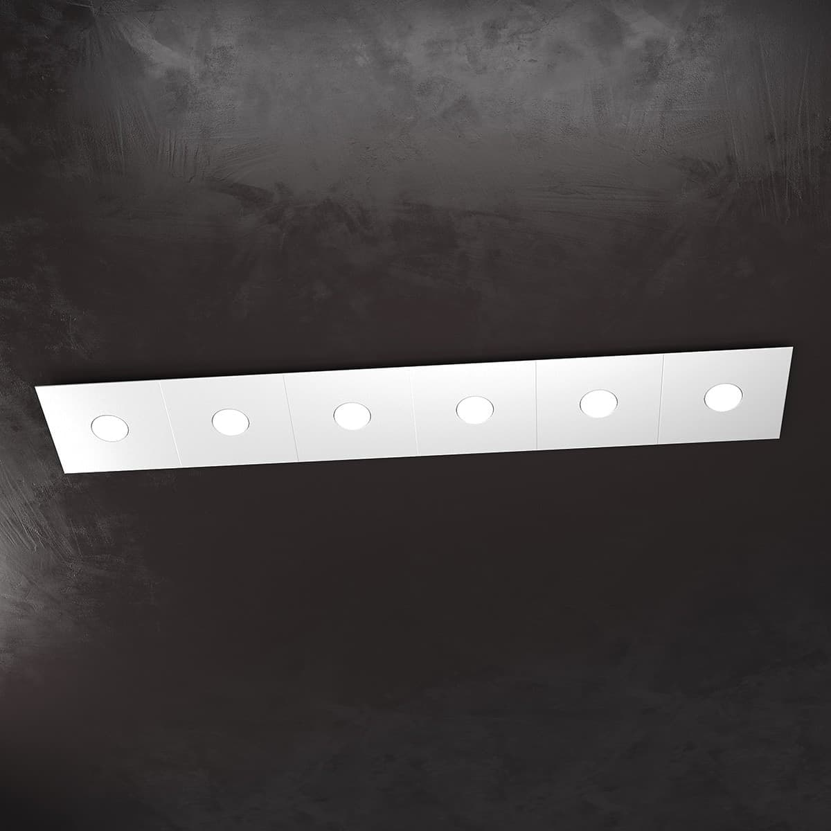 Plafoniera moderna Top Light ECCENTRIC 1156 6L GX53 LED metallo lampada parete soffitto - 23