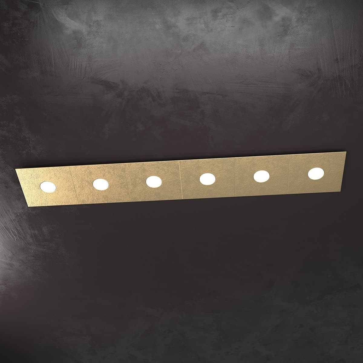 Plafoniera moderna Top Light ECCENTRIC 1156 6L GX53 LED metallo lampada parete soffitto - 25