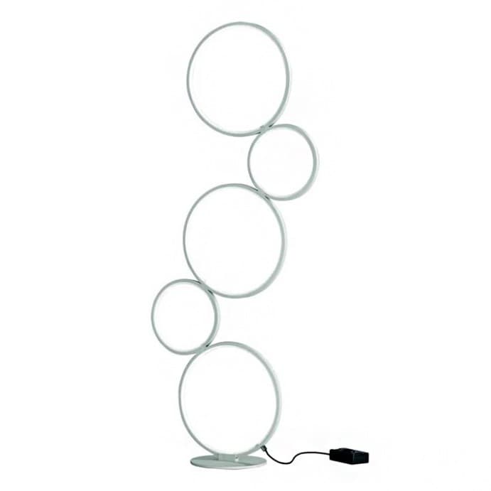 Piantana moderna Trio lighting RONDO LED metallo dimmerabile lampada terra - 15