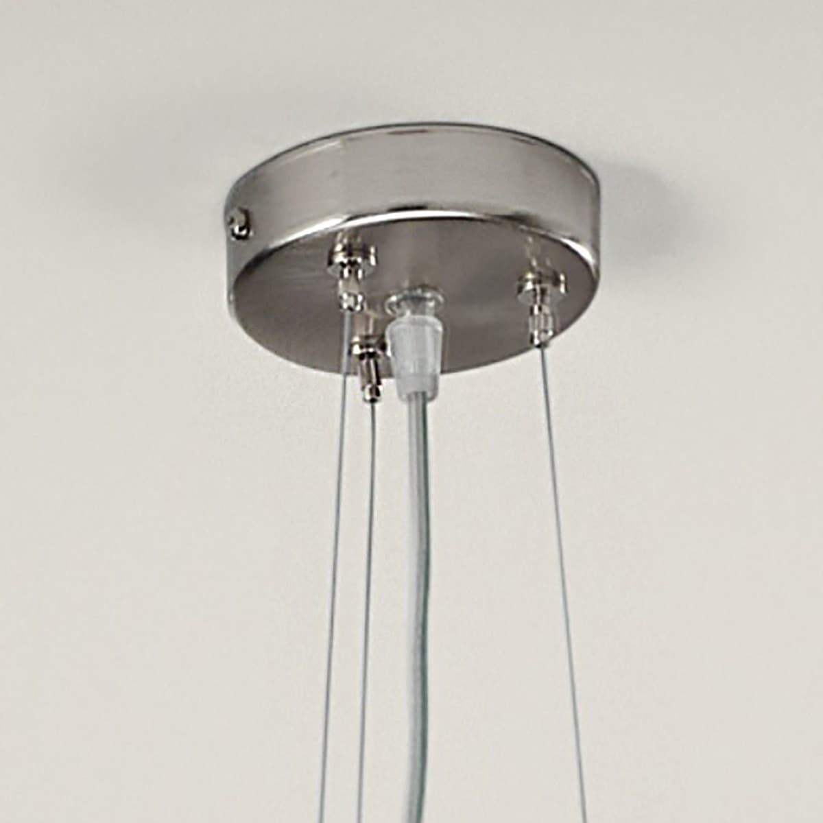 Sospensione moderna classica Due P BOWL 2692 S E27 LED lampadario vetro - 7