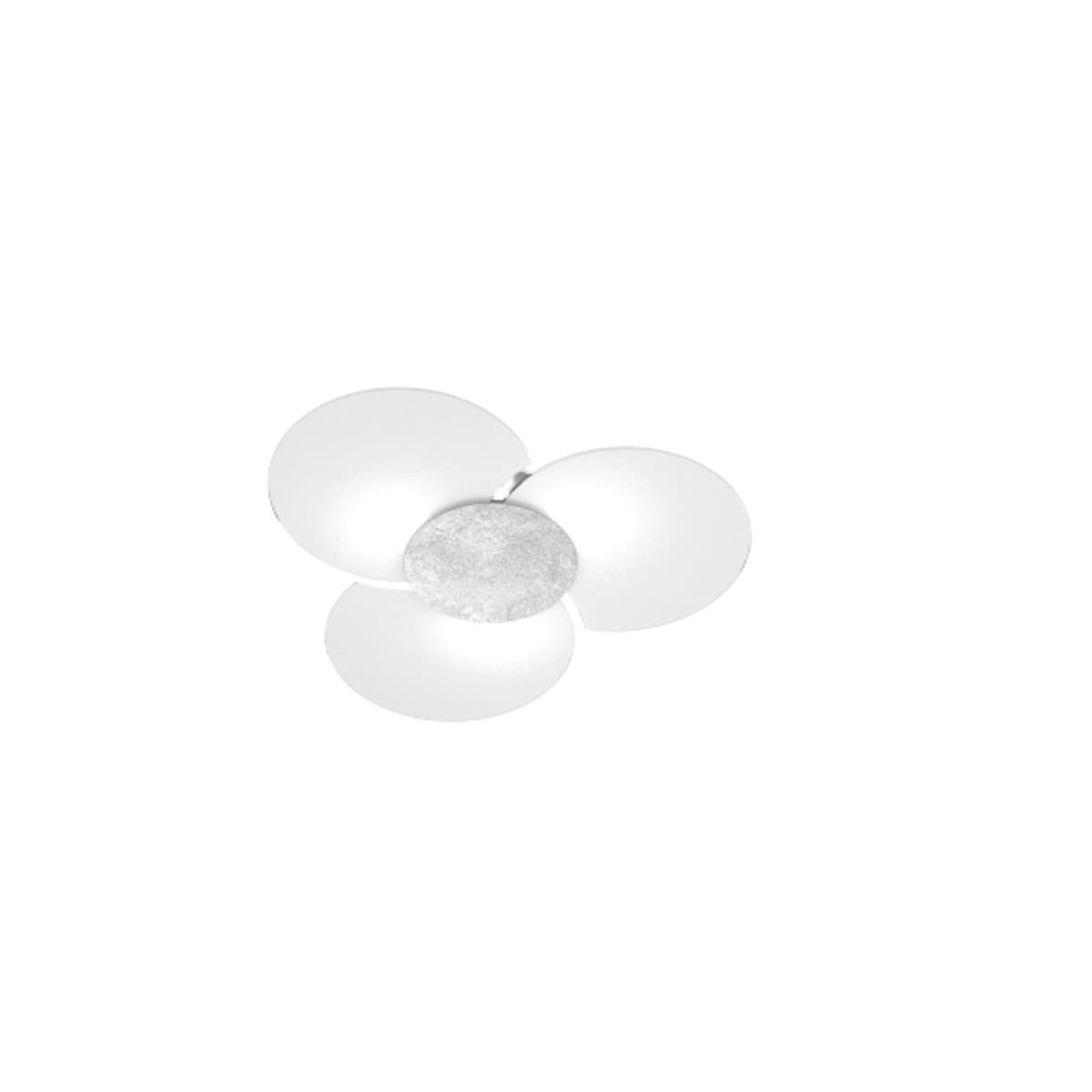 Applique moderno Top Light CLOVER 1114 45 FA FR FO E27 LED vetro lampada parete - 11