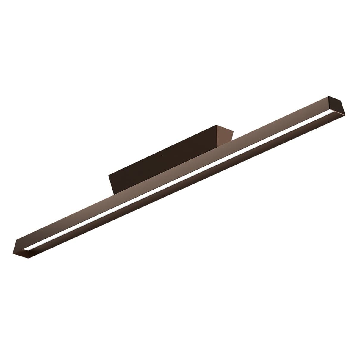 Plafoniera esterno acciaio Linea Light LIRA S IP65 31W LED 3000°K 4117LM lampada soffitto classica moderna - 11