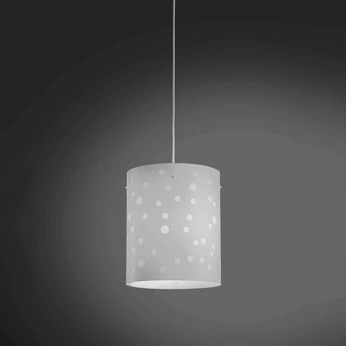 Lampadario moderno Linea Zero POIS 908 XL P E27 LED polilux sospensione - 12