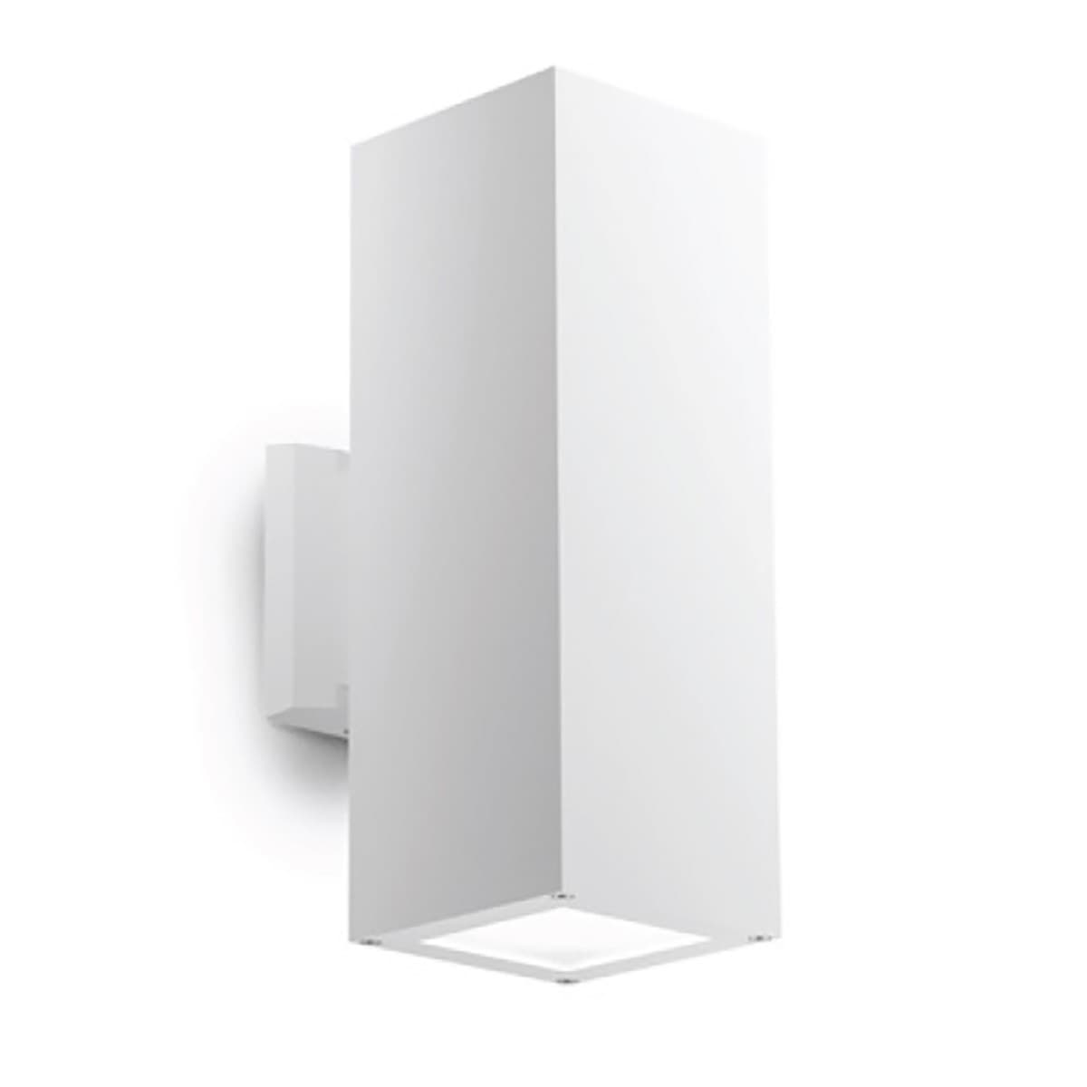 Applique esterno Gea Led AMON QB GES1016 GES1017 IP65 E27 LED lampada parete moderna biemissione - 6