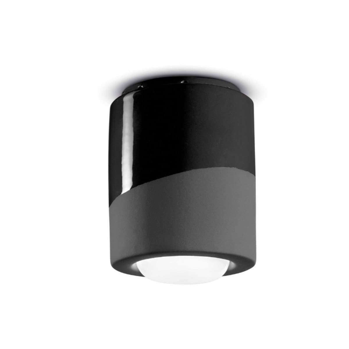 Plafoniera ceramica Ferroluce Decò PI C986 E27 LED lampada soffitto classica moderna - 15