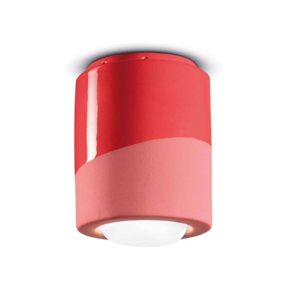 Plafoniera ceramica Ferroluce Decò PI C986 E27 LED lampada soffitto classica moderna - 11