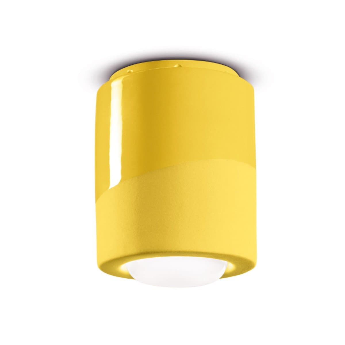 Plafoniera ceramica Ferroluce Decò PI C986 E27 LED lampada soffitto classica moderna - 13