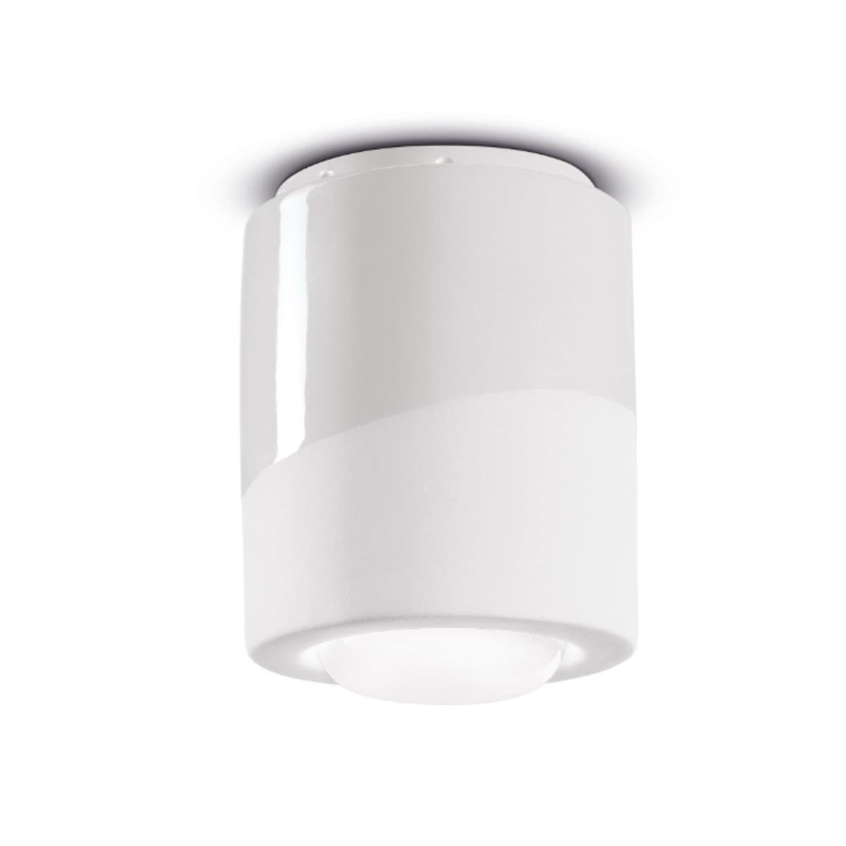 Plafoniera ceramica Ferroluce Decò PI C986 E27 LED lampada soffitto classica moderna - 16