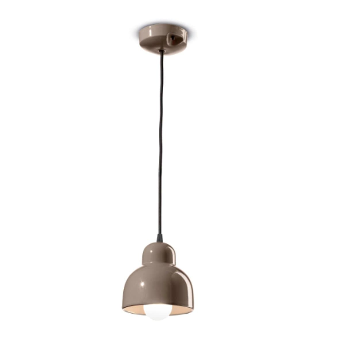 Lampadario ceramica Ferroluce Decò BERIMBAU C2611 E27 LED sospensione classica contemporanea - 16