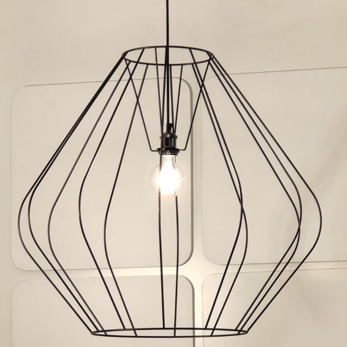 OUTLET Lampadario Illuminando ANFORA SP G E27 LED metallo - 10