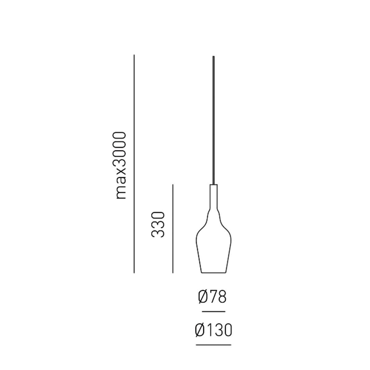 Lampadario moderno Gea Luce OFELIA MINI S12 G9 LED metallo vetro sospensione - 18