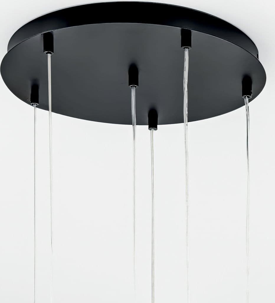 Lampadario moderno Gea Luce OFELIA MINI G9 S6 LED metallo vetro multicolor lampada soffitto - 15