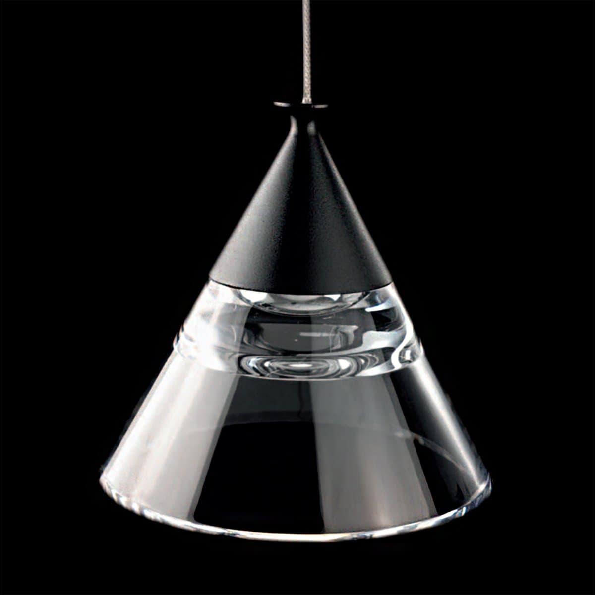 Lampadario moderno Promoingross CONY S1 LED CCT metallo metacrilato - 21
