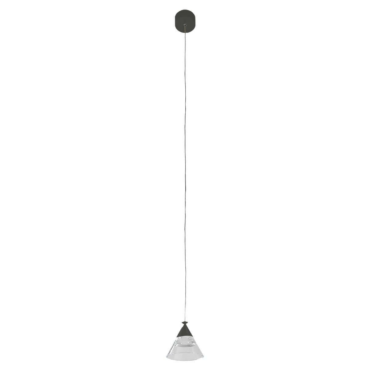 Lampadario moderno Promoingross CONY S1 LED CCT metallo metacrilato - 12